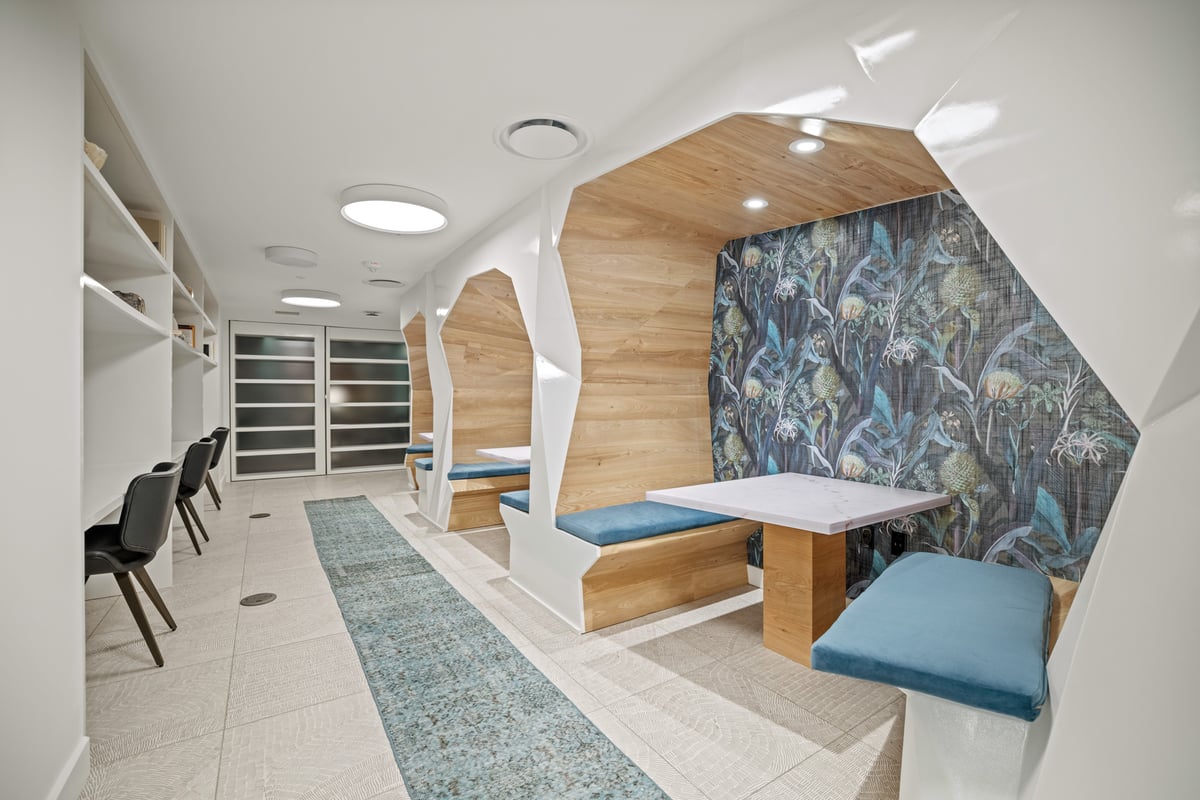 Coworking space and library