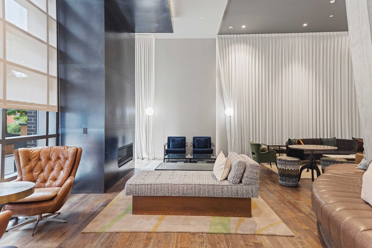 Placemakr Marymount Ballston communal space