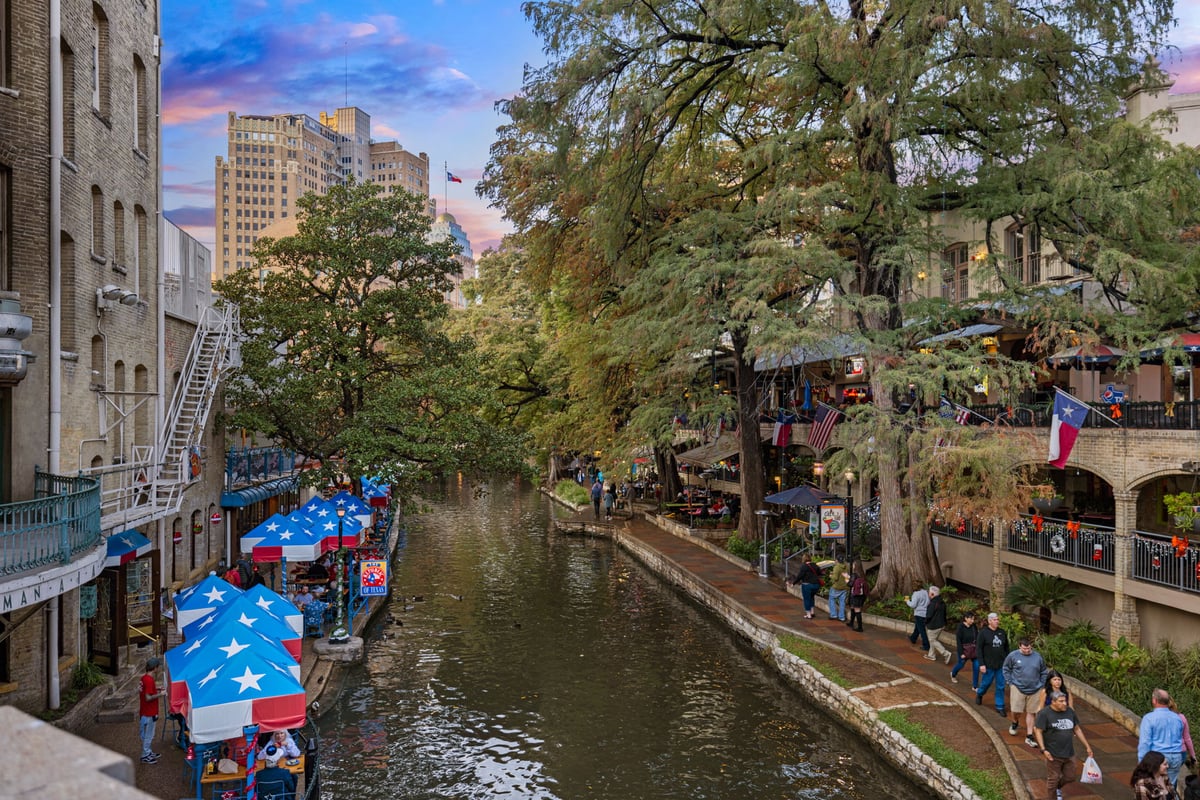 San Antonio River Walk.