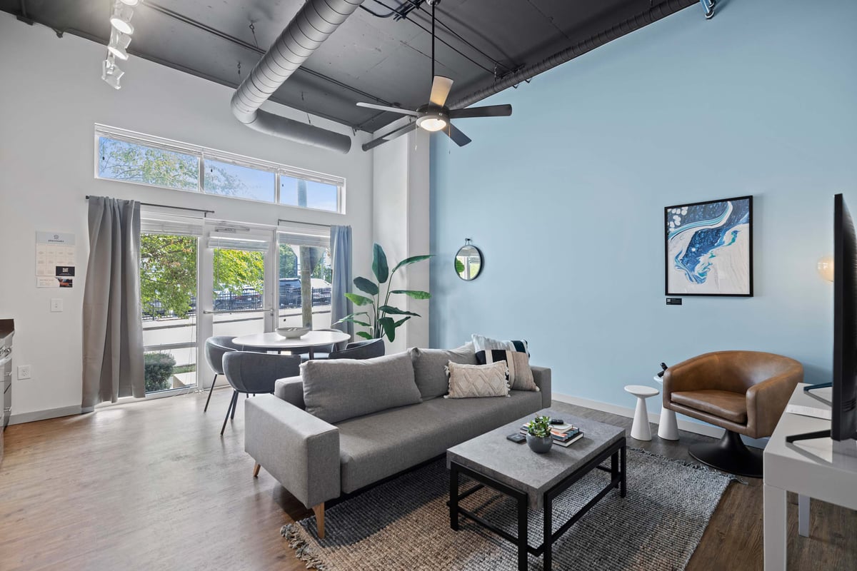 Modern, open living spaces.