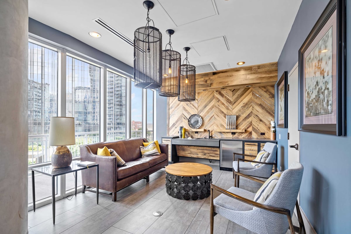Lounge area