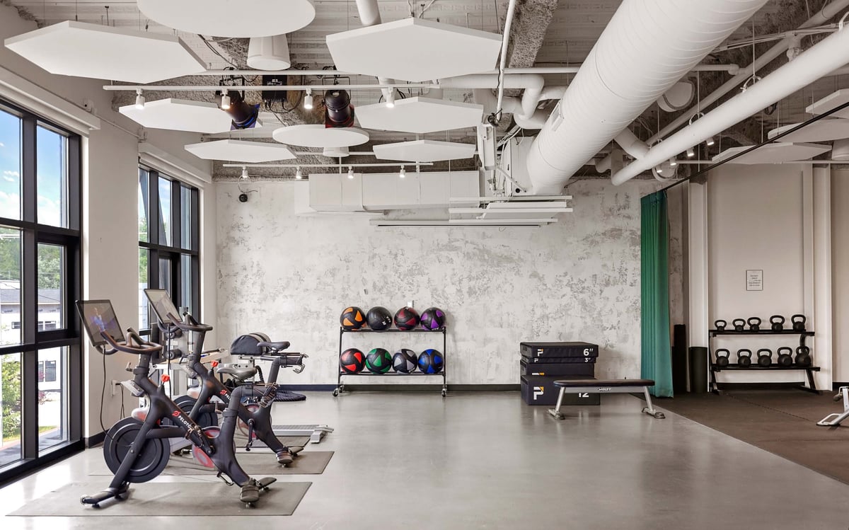 Fitness center. 