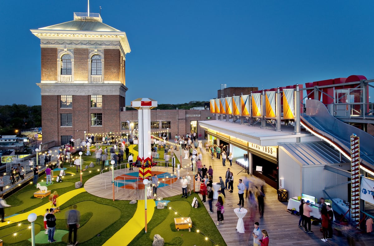 Ponce City at night
