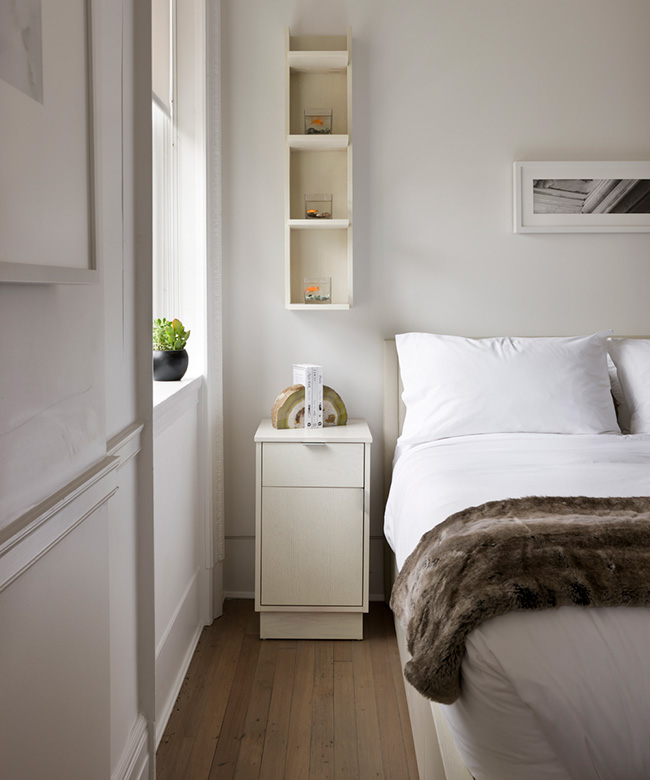DC apartment hotel bedroom 