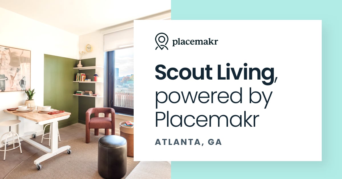 Scout Living, powered by Placemakr Atlanta Shortterm & extended